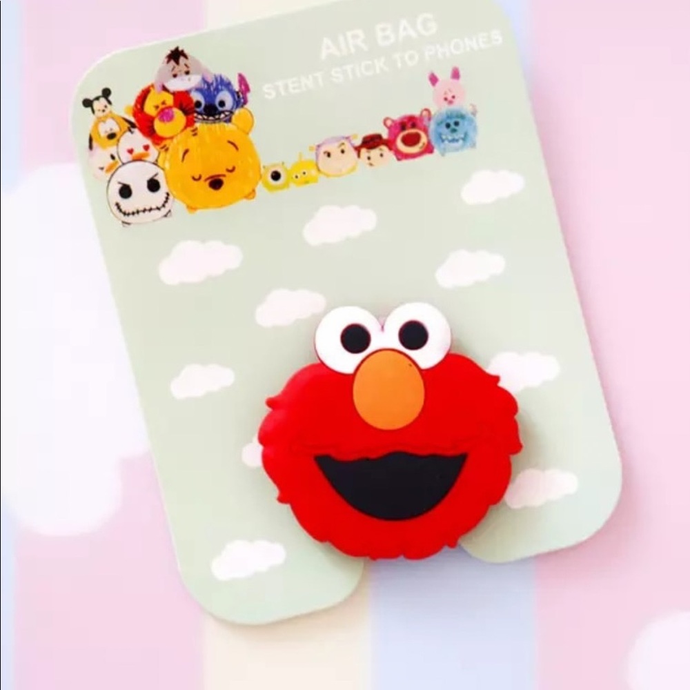 Elmo pop socket